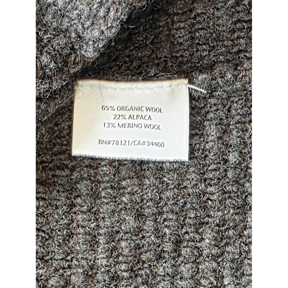Eileen Fisher Women's Dark Brown Wool 2 Button Cardigan. Size XS - Picture 8 of 8